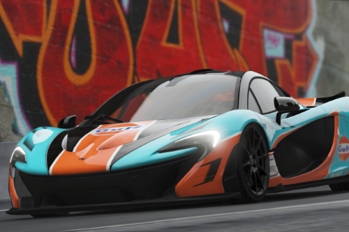 2014 McLaren P1-Uniform-GULF (Reference from FH3)