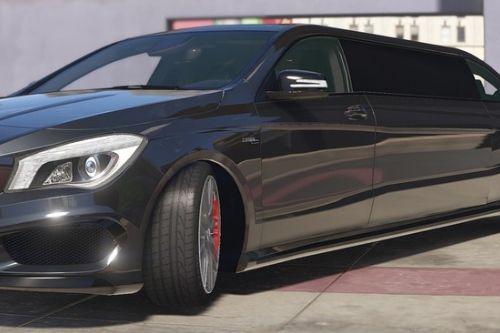 Gta 5 Mercedes Benz Cla 45 Amg Limousine Addonfivem Mod Gtainsidecom Images