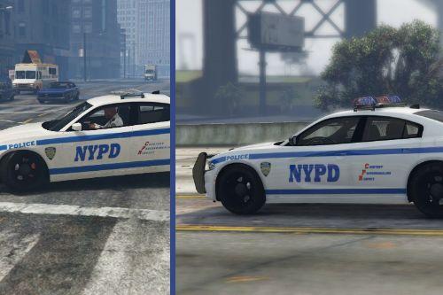 2015 Dodge Charger NYPD Texture