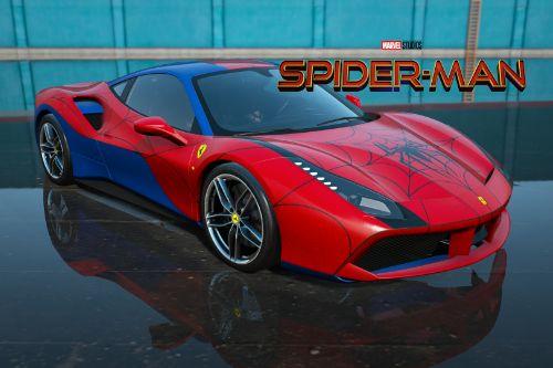 [2015 Ferrari 488 GTB]Spider-Man livery
