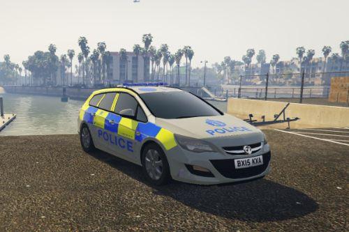 2015 Police Scotland Vauxhall Astra ELS IRV Skin