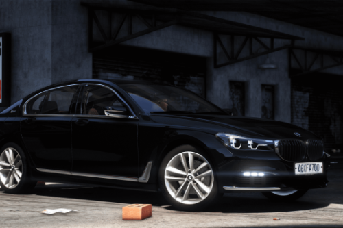 2016 BMW 740Le [ Animated | Add-On | Replace | FiveM ] (G11 7 Series)