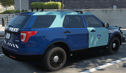 2016 Ford Explorer Massachusetts State Police Livery