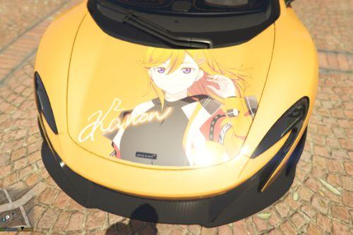 2016 Mclaren 675LT Spider Love Live Superstar Kanon Shibuya