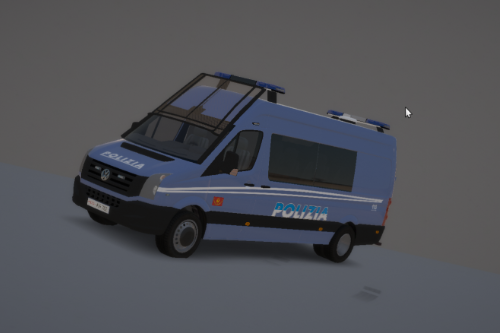 2016 Volkswagen Crafter - Polizia di Stato [ELS]