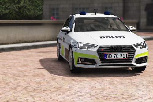 2017 Audi S4 Avant - Danish Police Marked- [ELS] 