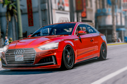2017 Audi S5 Fedfb5 mesclar camadas visíveis