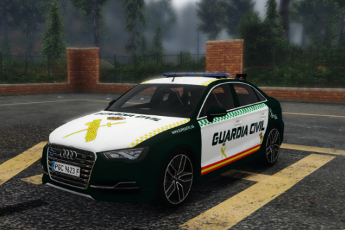2017 Guardia Civil Audi S3 Paintjob 