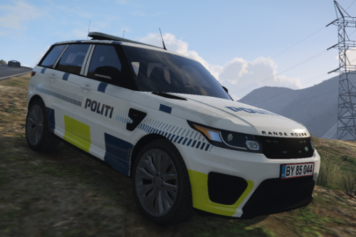 2017 Police Range Rover SVR - Danish edition [ELS]