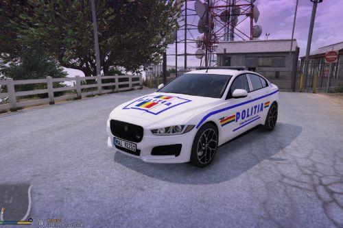 2017 Romanian Police Jaguar XE-S Paintjob
