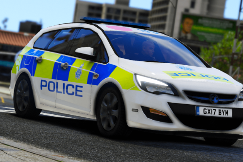 2017 Sussex Police Vauxhall Astra [ELS | REPLACE] Reskin