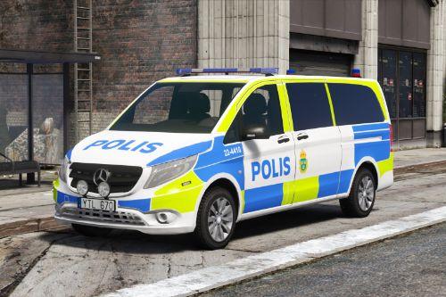 2018 Mercedes-Benz Vito Tourer Swedish Police [Replace]