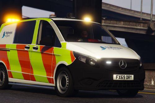 2018 Mercedes Vito - Highways England (Incident Response Unit) 