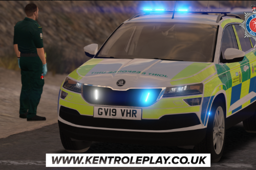 2018 Skoda Karoq - South East Coast Ambulance Service / Kent Police (Joint Response Unit)