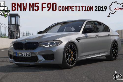 2019 BMW M5 F90 Competition [Add-On | Template]