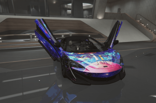 2019 McLaren 600LT Rick and Morty Livery