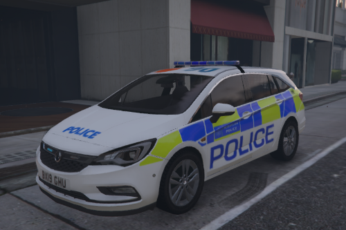 Metropolitan Police Vauxhall Astra IRV SKIN
