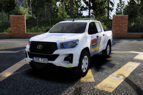 2019 Toyota Hilux Securitas Skyddsvakt | ELS