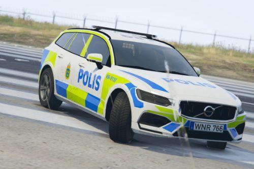 2019 Volvo V60 [Swedish Police Livery]