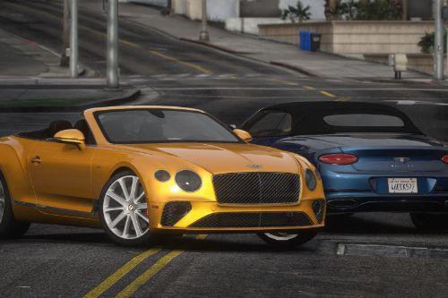 2020 Bentley Continental GT Convertible Pack 1 (US-Spec) [Add-On | VehFuncs V]