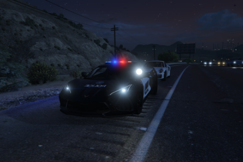 2020 Chevrolet Corvette C8 Police [Add-On|Unlocked]