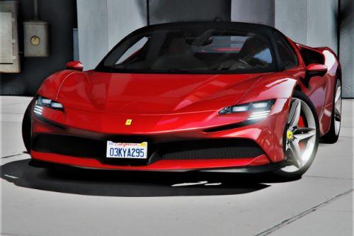 2020 Ferrari SF90 Stradale [Add-On | LODs | Template]