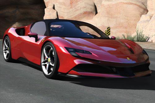2020 Ferrari SF90 Stradale [Add-On | Template]