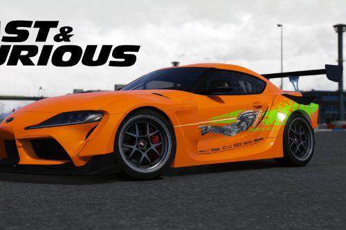 [2020 Toyota GR Supra]Fast and Furious livery