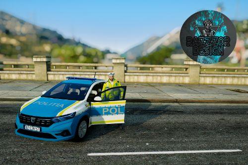 2021 Dacia Sandero - Politia Romana NEW DESIGN 