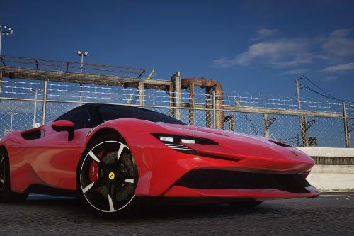 2022 Ferrari SF90 Spider [Add-On | Animated Roof]