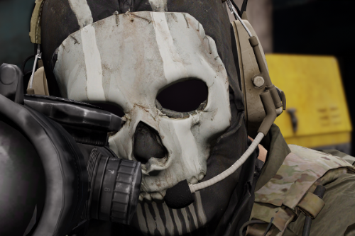 2022 Modern Warfare 2 Ghost Mask