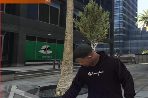 4 Real black hoodie for Franklin