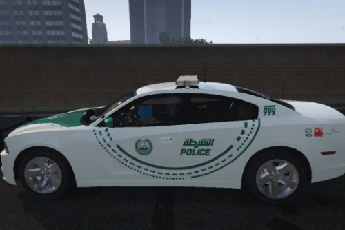 [4K] Dubai Police 2014 Dodge Charger Texture