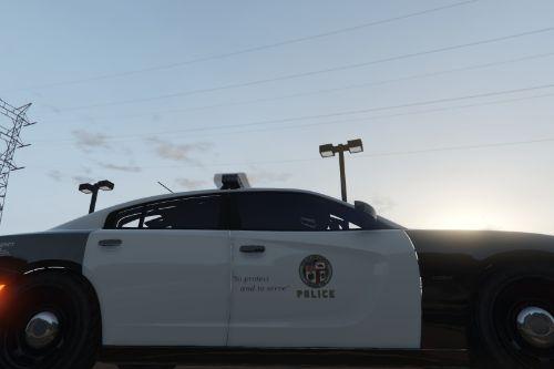 4K LAPD Dodge Charger Texture 