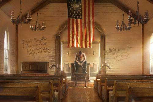 4K Loading screens and music theme from the game Far Cry 5