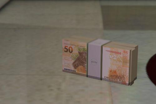 10, 20, 50 & 100 Reais (Brazilian Money R$)