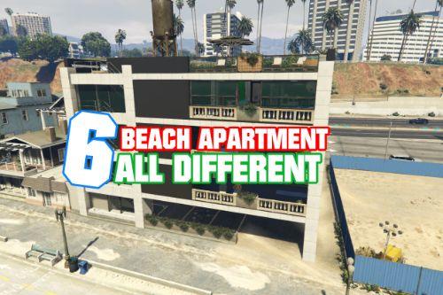 6 apartements in front of the beach [YMAP] 