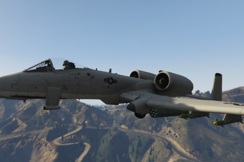 A-10 "Warthog" Thunderbolt USA AirForce [Add-On / FiveM]