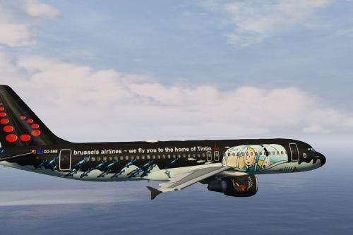 A320 Skin Pack - Brussels Airlines