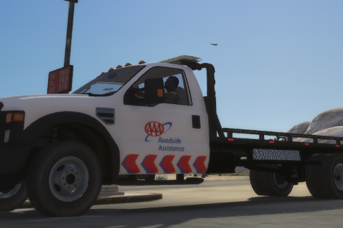 AAA Roadside Assistance Tow Truck