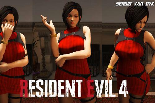Ada Wong - RESIDENT EVIL 4 REMAKE [Add-On Ped | Replace] 