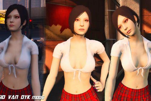 Ada Wong School - RESIDENT EVIL 2 REMAKE [Add-On Ped]