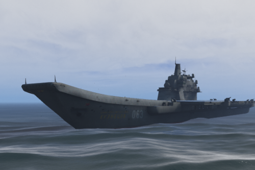 Admiral Kuznetsov Aircraft Carrier [YMAP / FiveM]