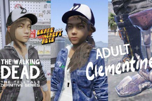 Adult Clementine (TWD) [Add-On Ped]