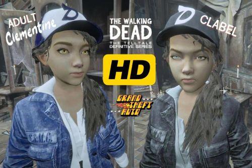 Adult Clementine (TWD) [Add-On Ped]