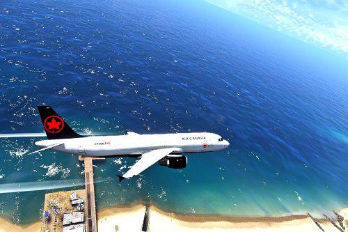 Air Canada 'Raccoon Eyes' Livery - Airbus A320-200