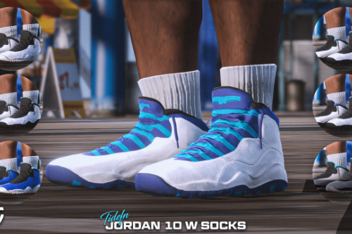 Air Jordan 10  w/ Socks for MP Male