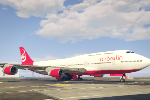 Air Berlin Paintjob for hiwi234's Boeing 747