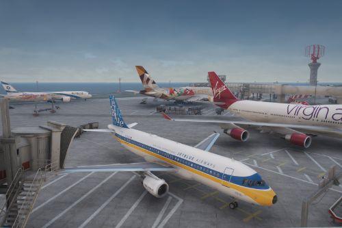 Airbus A320-200 Retro Livery Pack