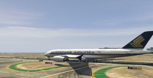 Airbus A380-800 Singapore Airlines Texture Fix